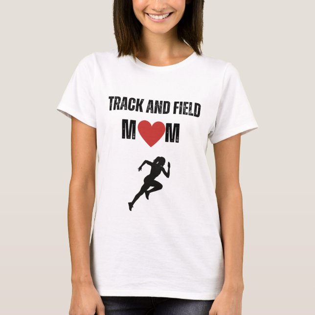 T-shirt Maman d'athlétisme (Devant)
