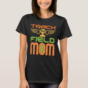 T-shirt Maman d'athlétisme 