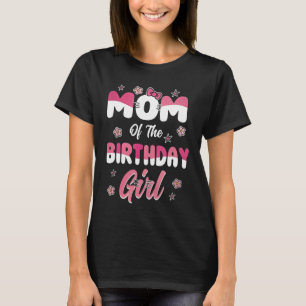 T-shirt Maman de Anniversaire mignon Matching Anniversaire