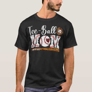 T-shirt Maman de balle drôle Maman de Tball Fête des Mères