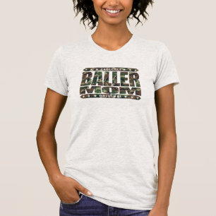 T-shirt MAMAN de BALLER - je suis déesse domestique de