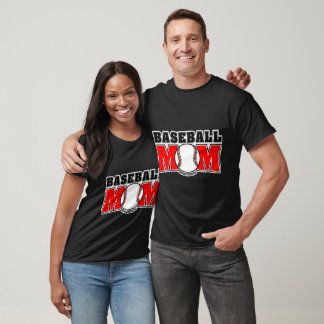 T-shirt Maman de baseball