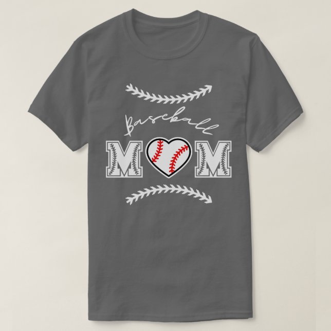 T-shirt Maman de baseball 56 (Design devant)