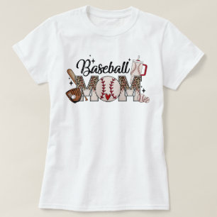 T-shirt Maman de baseball - Parfait pour les sport