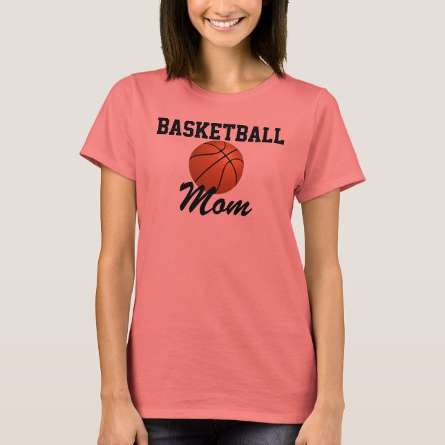 T-shirt maman de basket (Devant)