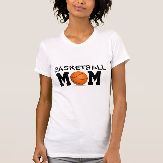T-shirt Maman de basket-ball (Devant)