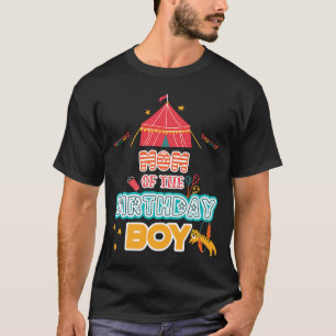 T-shirt Maman de Birthday Boy Circus Theme Correspondance