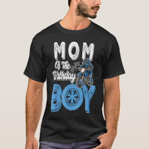 T-shirt Maman de Birthday Boy Dirt Bike B jour motocross