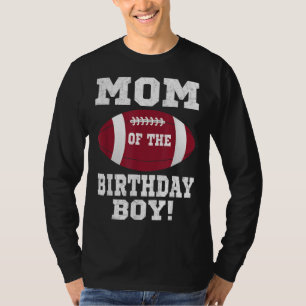 T-shirt Maman de Birthday Boy Football Lover Vintage Ret