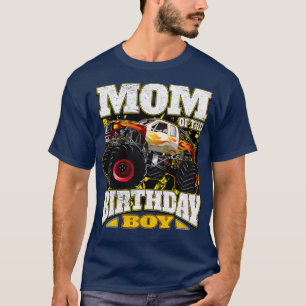T-shirt Maman de Birthday Boy Monster Truck
