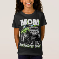 Maman de Birthday Boy Monster Truck Anniversaire N