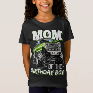 T-Shirt Maman de Birthday Boy Monster Truck Anniversaire N