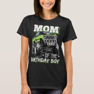 T-shirt Maman de Birthday Boy Monster Truck Anniversaire N