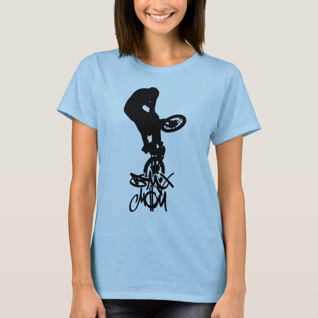 T-shirt Maman de Bmx (Devant)