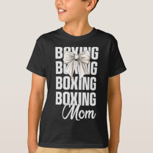 T-shirt Maman de boxe Coquette Arc Amateurs de boxe mignon