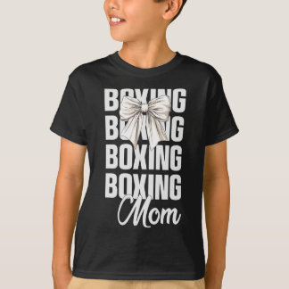T-shirt Maman de boxe Coquette Arc Amateurs de boxe mignon
