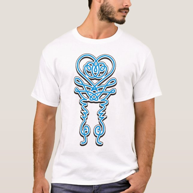 T-shirt maman de calligraphie (Devant)