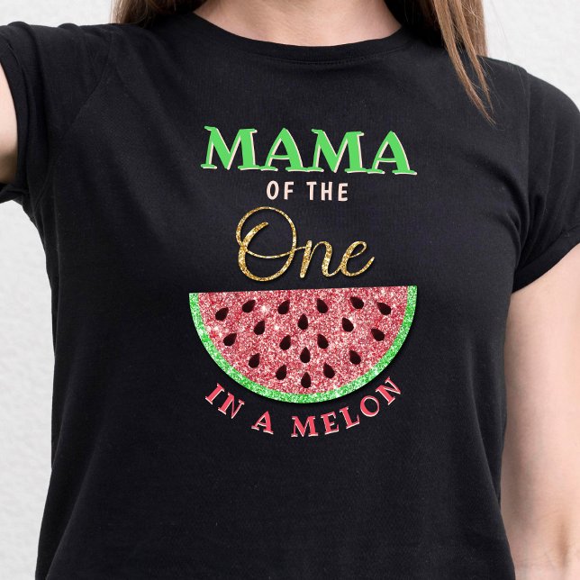 T-shirt Maman De Celui Dans Un Melon | Parents 1er anniver (Créateur téléchargé)