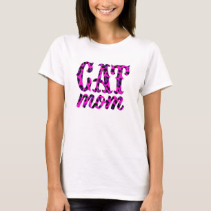 T-shirt Maman de chat