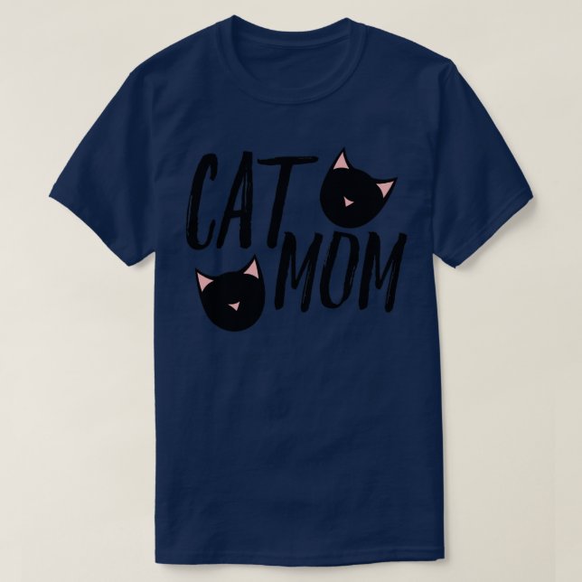 T-shirt Maman de chat15 (Design devant)