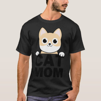 T-shirt Maman de chat drôle