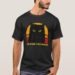 T-shirt Maman de chat géniale Style rétro vintage Grunge d