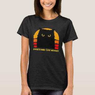 T-shirt Maman de chat géniale Style vintage rétro Chat Gru