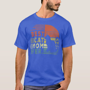 T-shirt Maman de chat, Retro Meilleur Chat Maman Jamais Dr