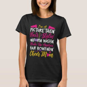 T-shirt Maman de cheerleading Cheer Je Suis Une Prise De P