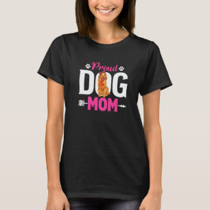 T-shirt Maman de chien retriever doré fier et mignon Fête