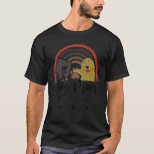 T-shirt Maman de chien Retriever doré Vivre Aboyer Amou