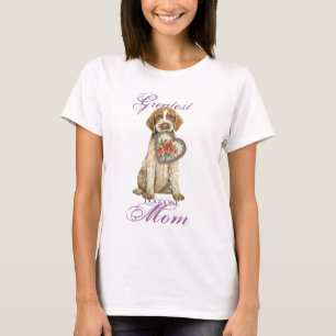 T-shirt Maman de coeur de griffon