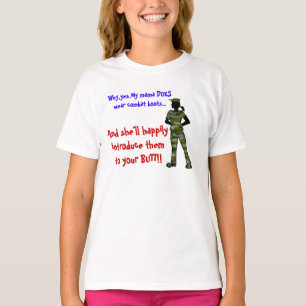 T-shirt maman de combat