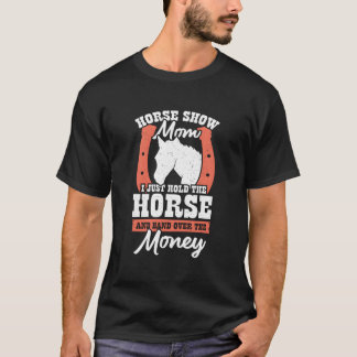 T-shirt Maman de concours hippique