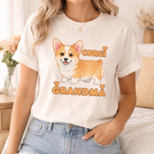 T-shirt Maman de Corgi Design Adorable pour les Amoureux d