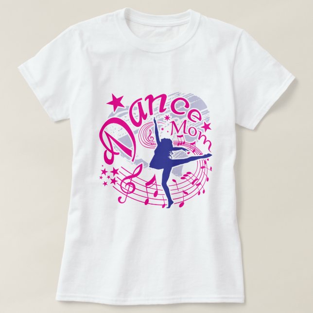 T-shirt Maman de danse (Design devant)