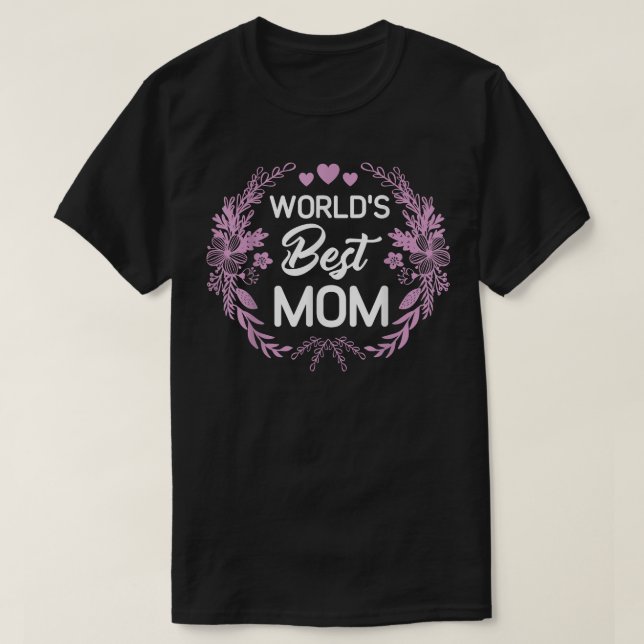 T-shirt Maman de Fils Fille pour maman Mères (Design devant)