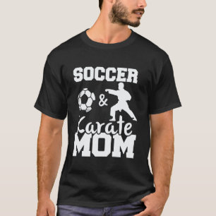 T-shirt Maman de foot classique et de karaté Maman drôle d