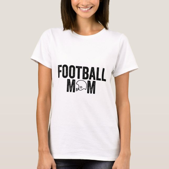 T-shirt Maman de football (Devant)