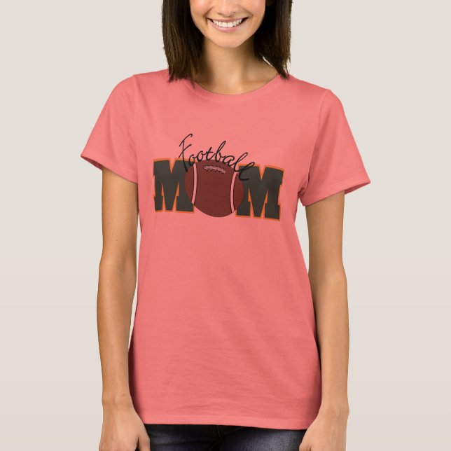 T-shirt Maman de football (Devant)
