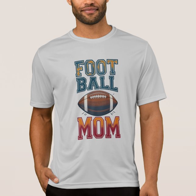 T-shirt Maman de football (Devant)