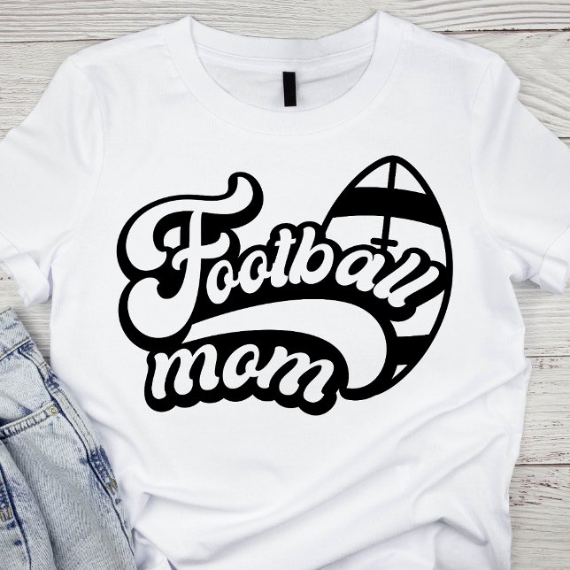 T-shirt Maman de football gras (Créateur téléchargé)