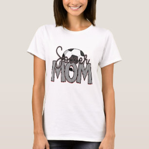 T-shirt Maman de footballeur 