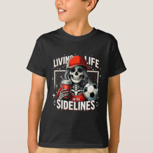 T-shirt Maman de footballeur La vie d'une maman en marge d