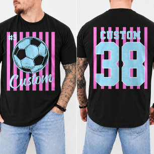 T-shirt Maman de footballeur personnalisée avec nom et num