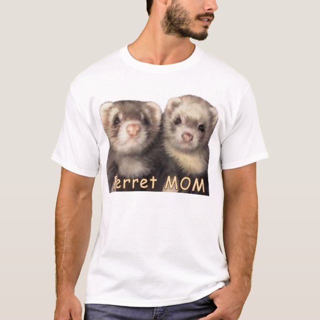 T-shirt MAMAN de furet (Devant)