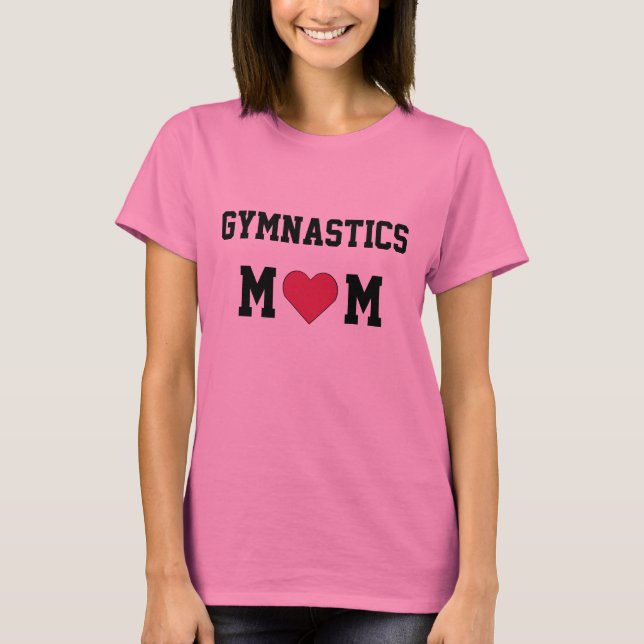 T-shirt Maman de gymnastique (Devant)