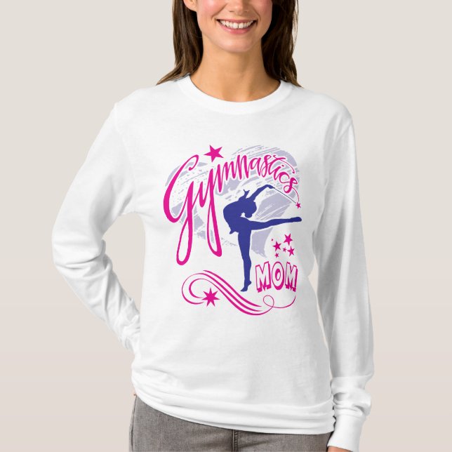 T-shirt Maman de gymnastique (Devant)