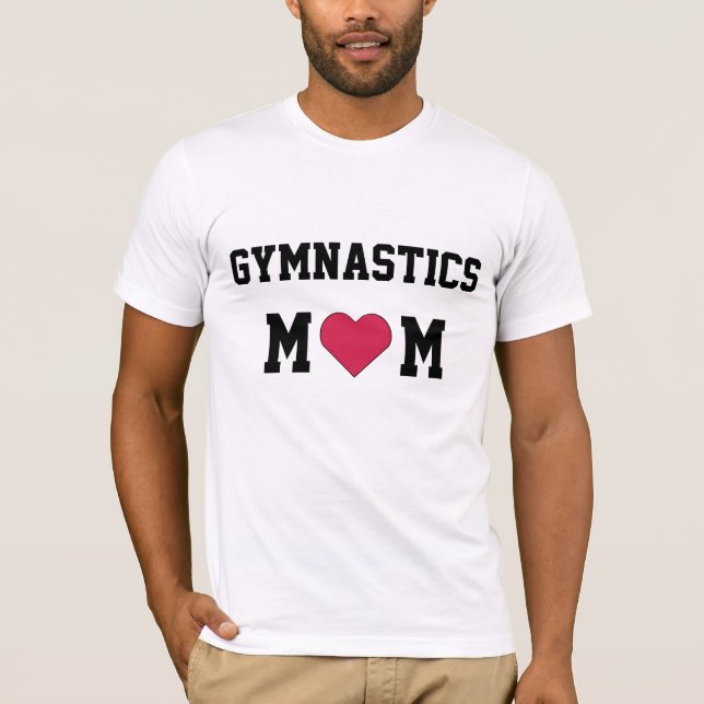 T-shirt Maman de gymnastique (Devant)