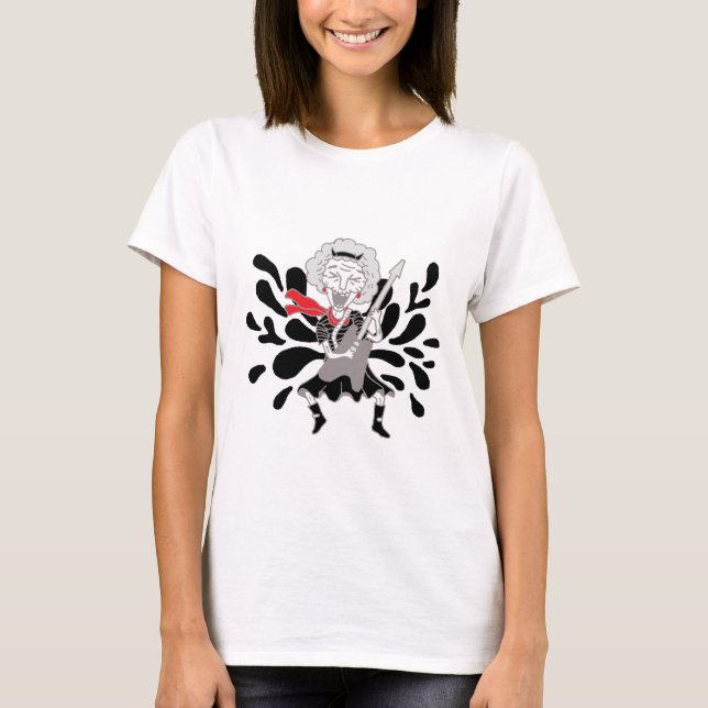 T-shirt maman de hard rock (Devant)